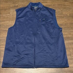 Izod Men's Navy Blue Vest